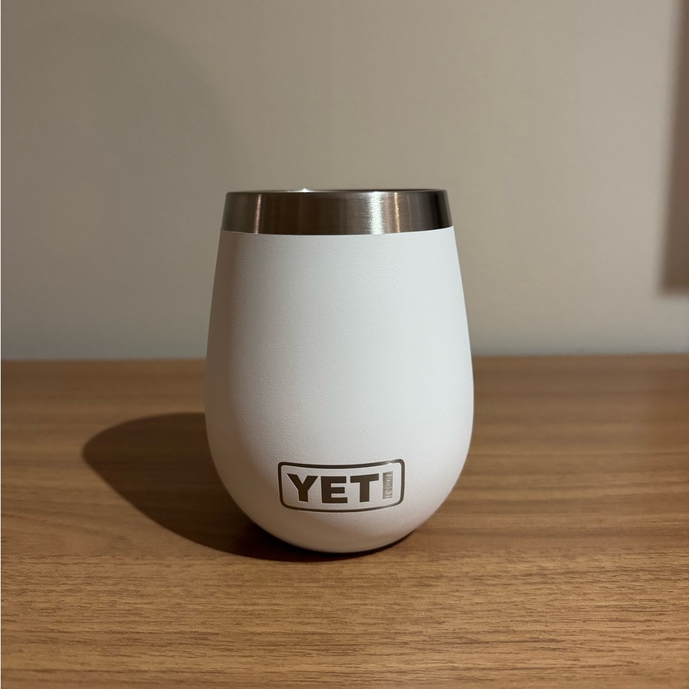 NEW Yeti Wine Cup in white